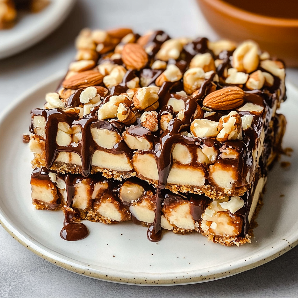 Recipe preparation for Nut bar