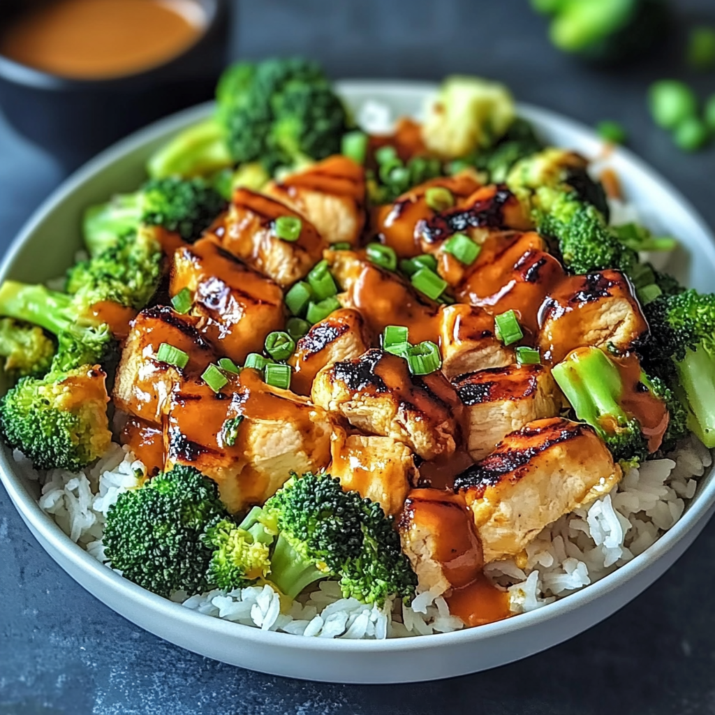 Recipe preparation for Grilled Chicken with Broccoli