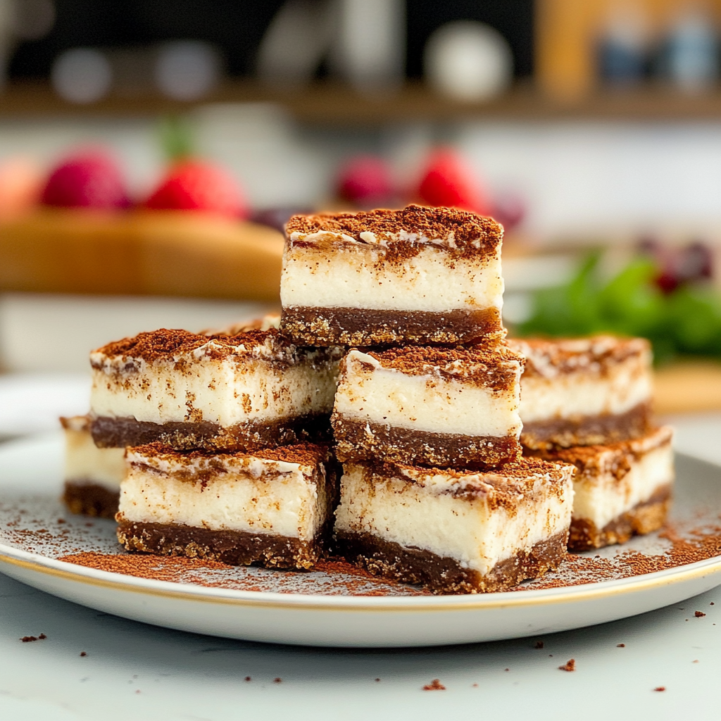 Recipe preparation for Snickerdoodle Cheesecake Bars