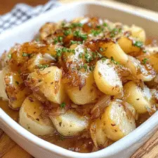 French Onion Potatoes