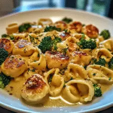Garlic Parmesan Chicken Tortellini