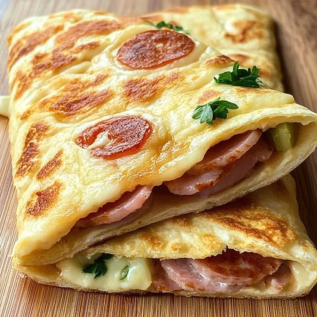 Recipe preparation for Cottage Cheese Flatbread