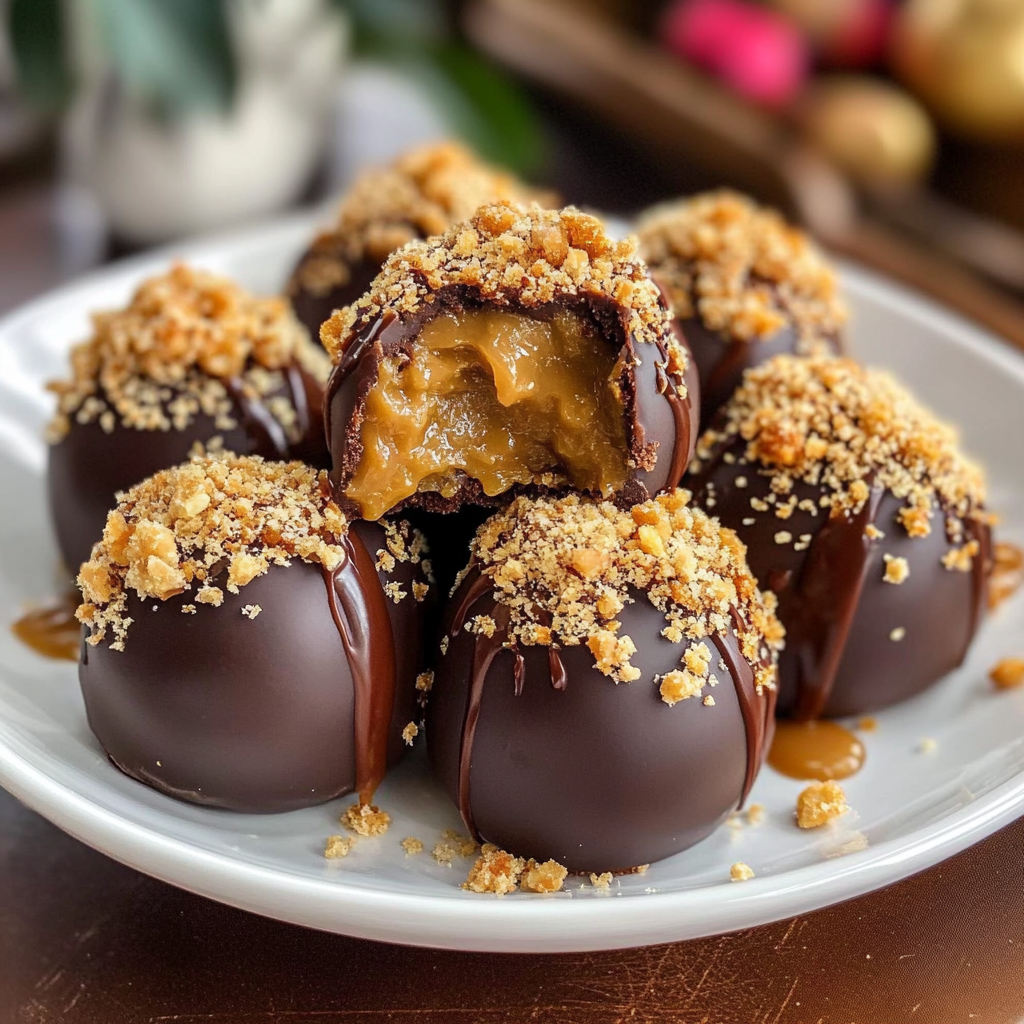 Recipe preparation for Butterfinger Balls