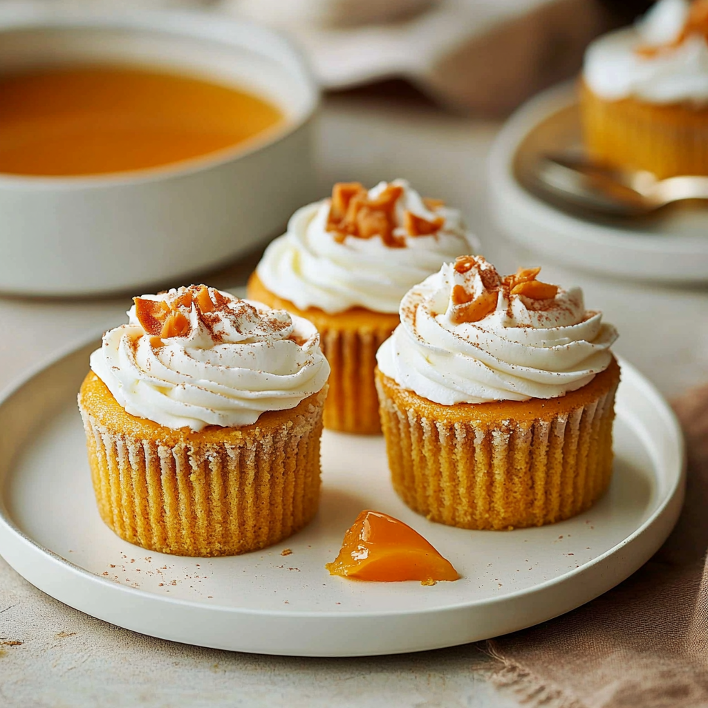 Recipe preparation for Best Mini Pumpkin Pie Cheesecakes
