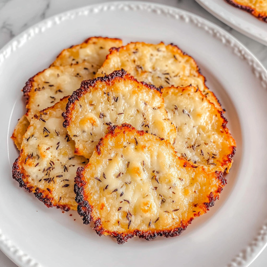 Recipe preparation for 1 Ingredient Cottage Cheese Chips