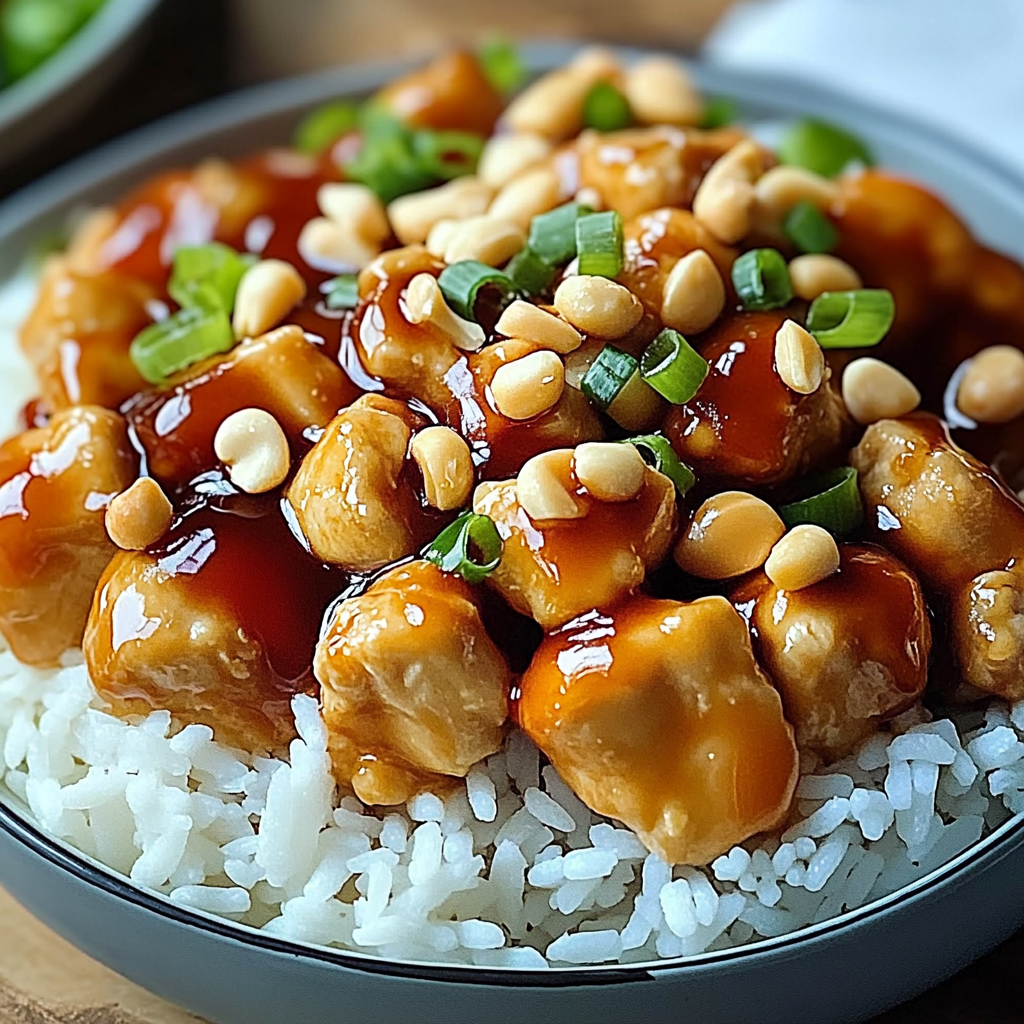 Recipe preparation for Crock Pot Cashew Chicken