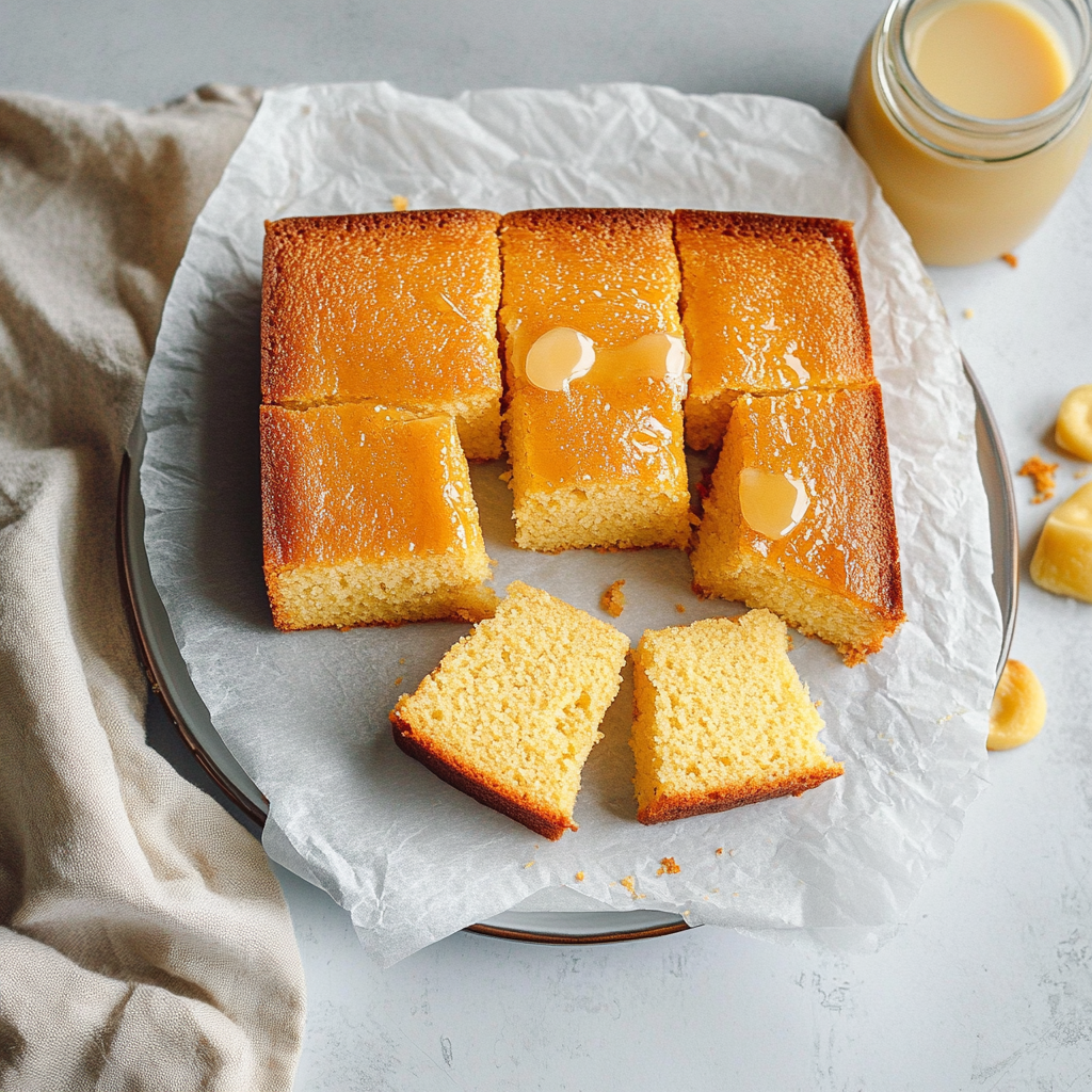Recipe preparation for Cornbread