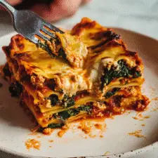 Classic Spinach Vegan Lasagna