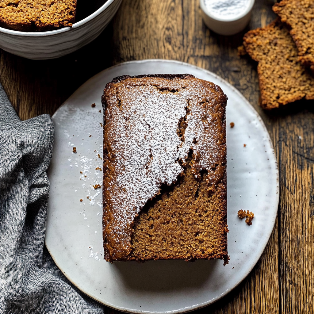 Recipe preparation for Gingerbread Fall Treats Loaf