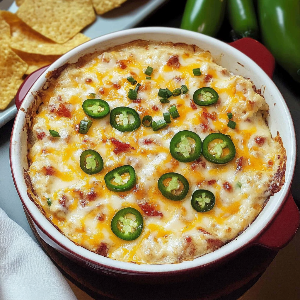 Recipe preparation for jalapeno popper dip