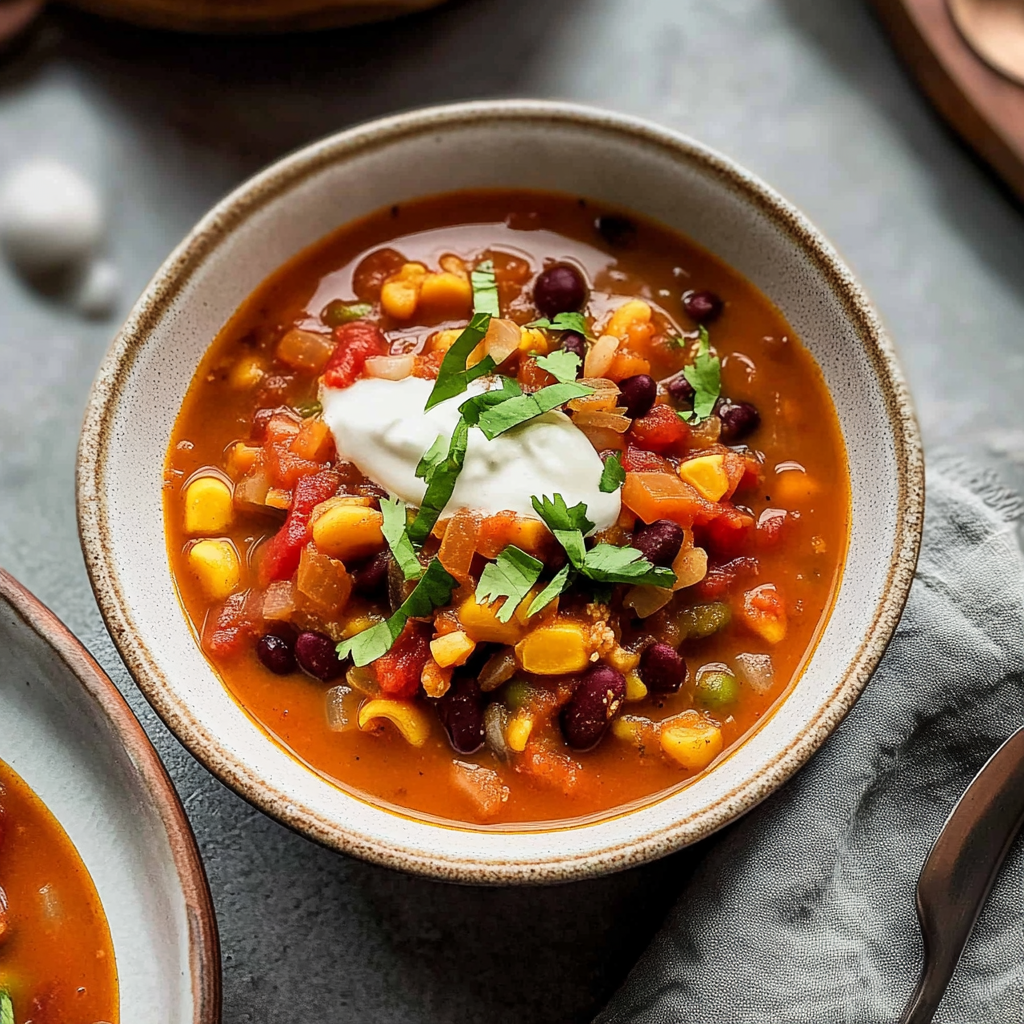 Recipe preparation for Sweet Potato Chili