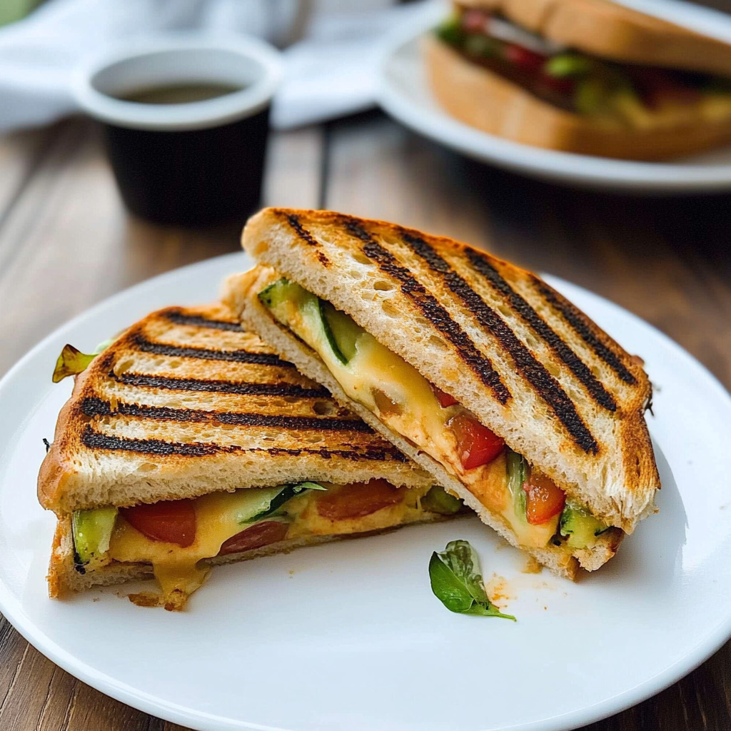 Recipe preparation for Baked Panini