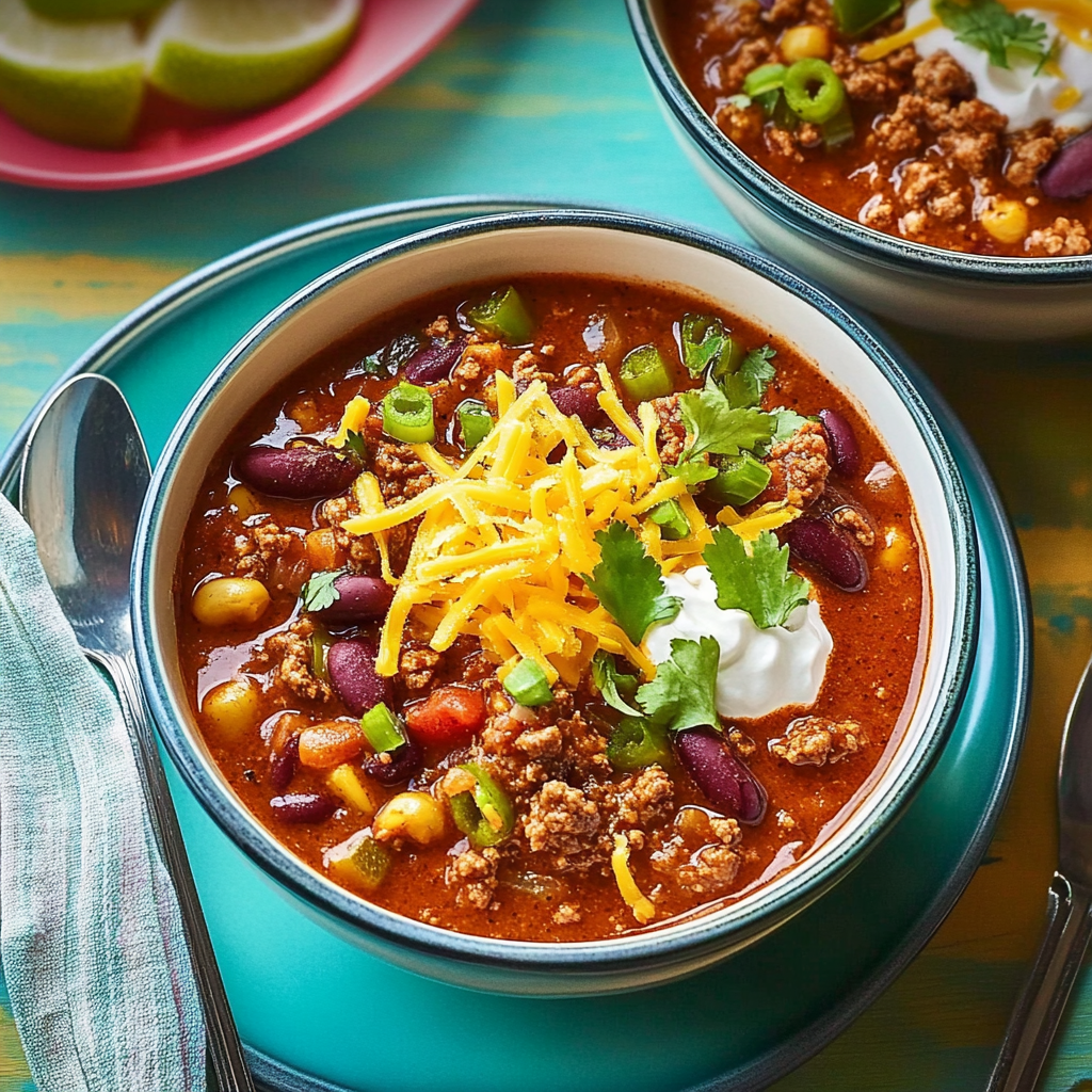 Recipe preparation for Easy Chili