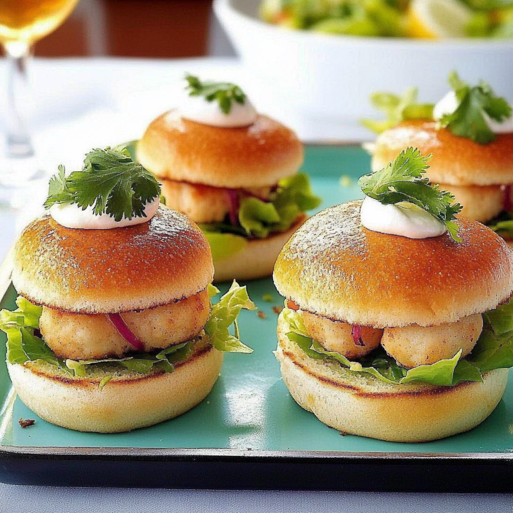 Recipe preparation for Lemon Sliders