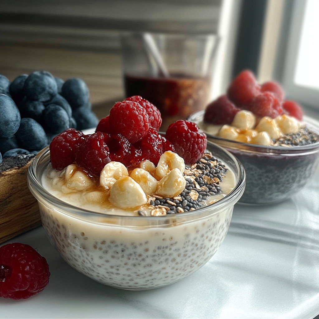 Recipe preparation for Sweet Lamb Overnight Oats