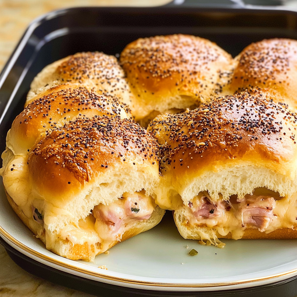 Recipe preparation for Ultimate Cheese Sliders