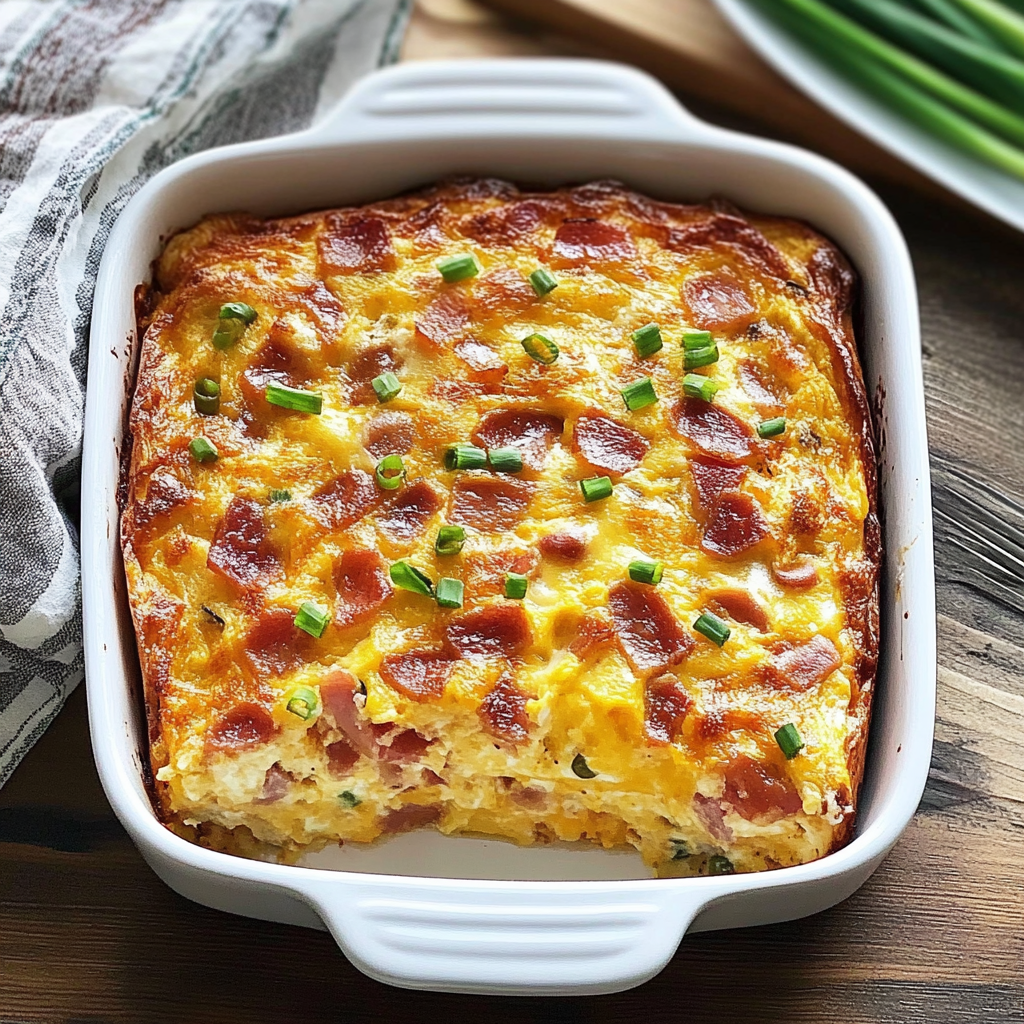 Recipe preparation for Quick Breakfast Casserole