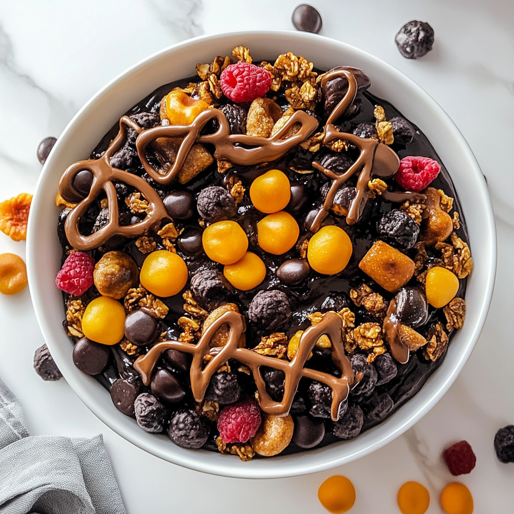 Recipe preparation for Vampire Bite Trail Mix
