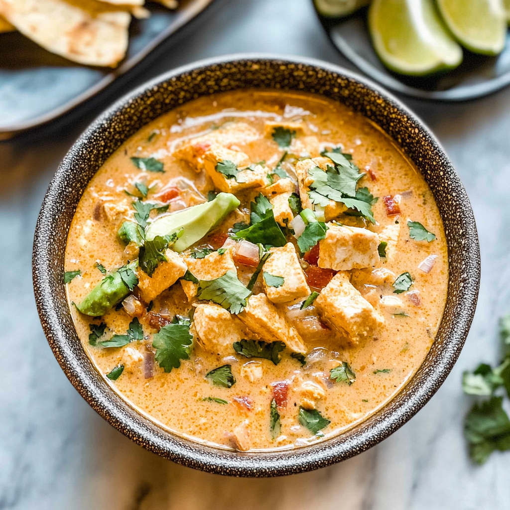 Recipe preparation for Cajun White Chicken Chili