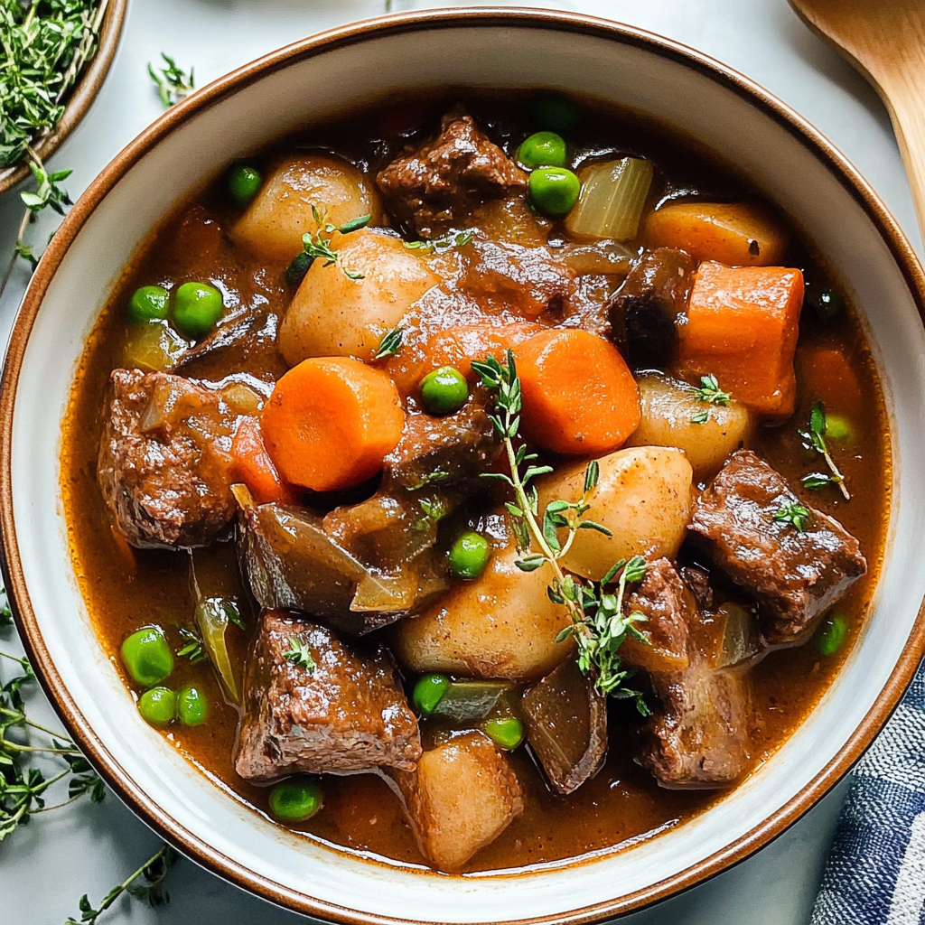 Recipe preparation for Crock Pot Beef Stew