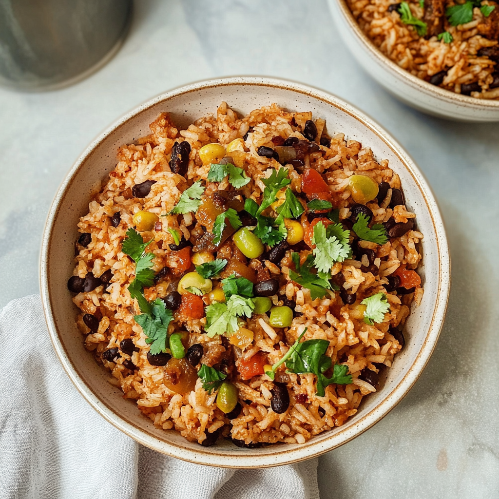 Recipe preparation for Taco Rice Recipe