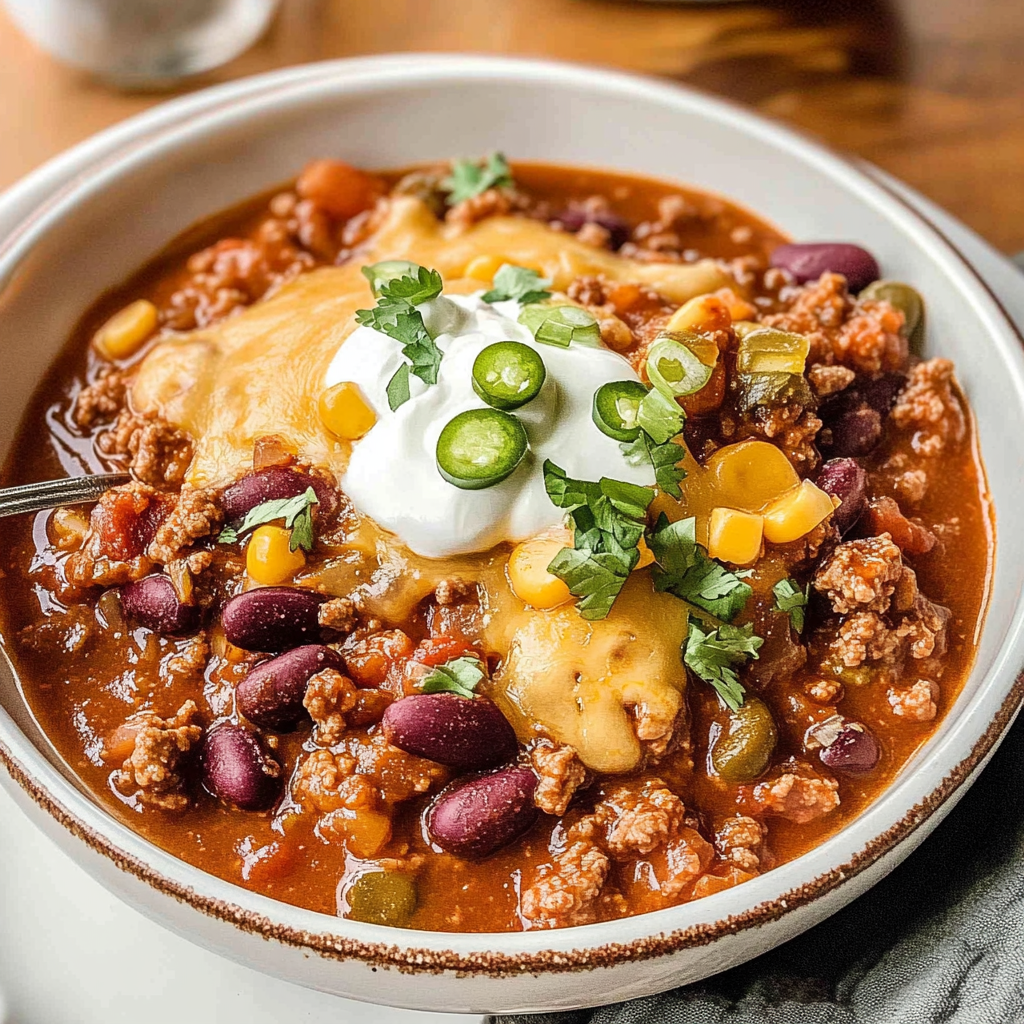 Recipe preparation for Halloween Chili