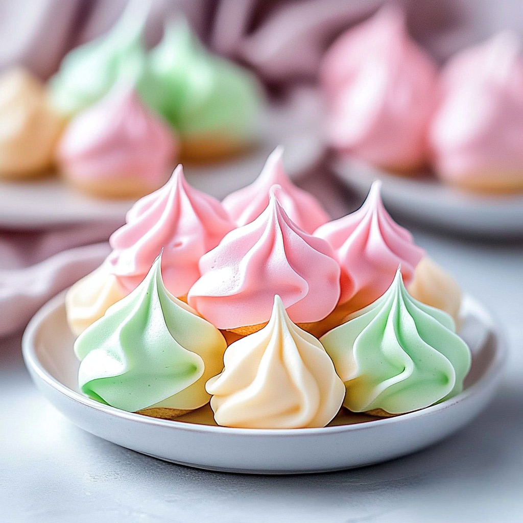 Recipe preparation for Easy Jello Meringue Cookies