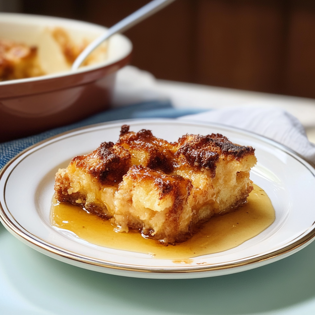 Recipe preparation for French Toast Casserole