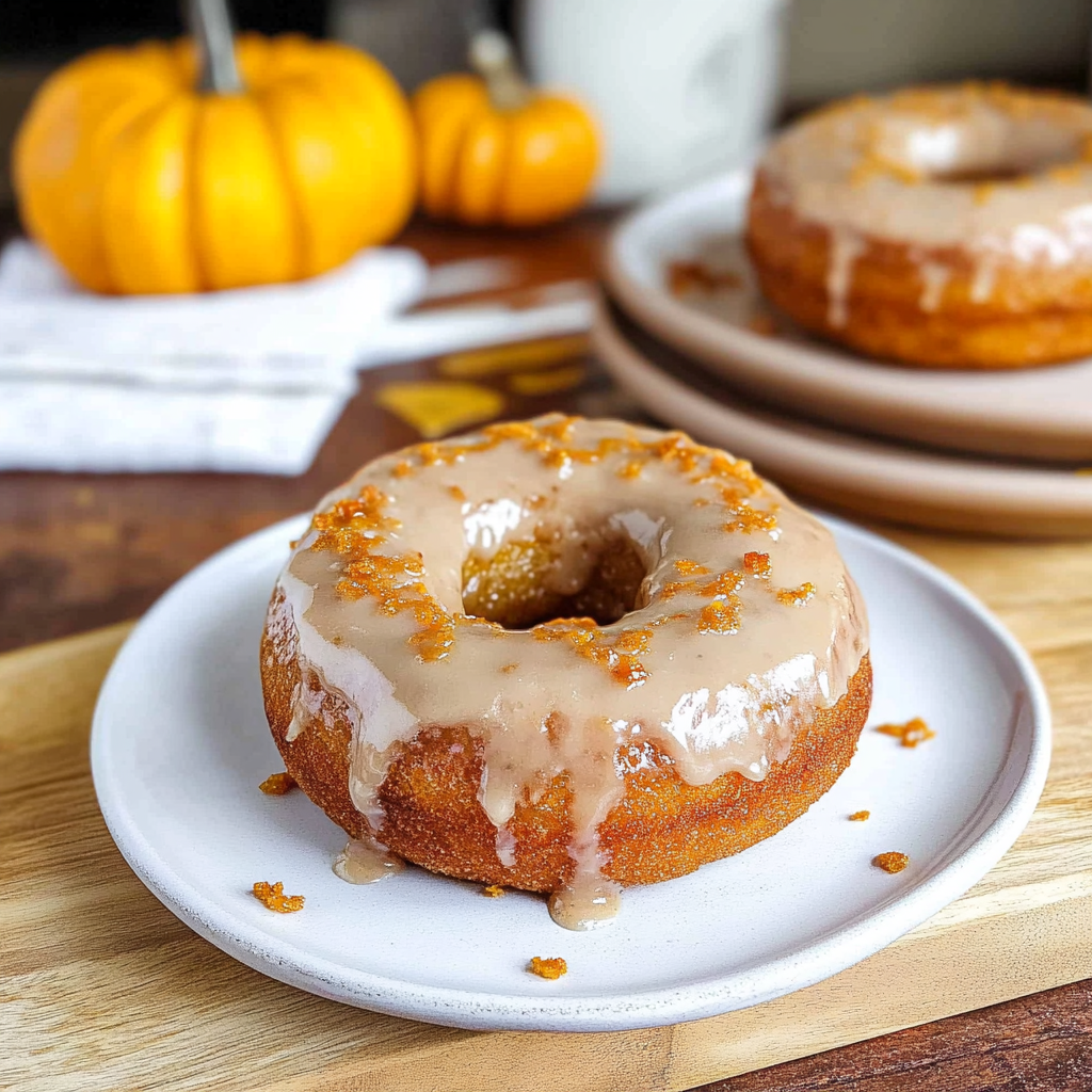 Recipe preparation for Two‑Ingredient Pumpkin Donuts