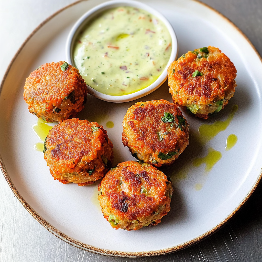 Recipe preparation for mini salmon cakes