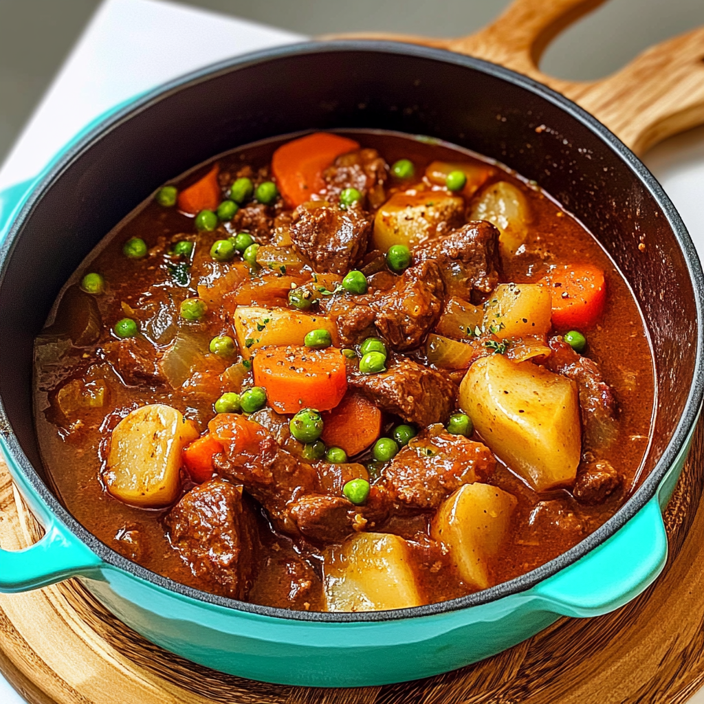 Recipe preparation for One-Pot Autumn Beef Stew