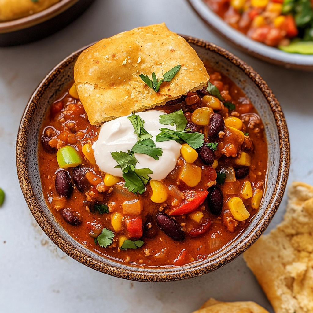 Recipe preparation for Vegan Chili