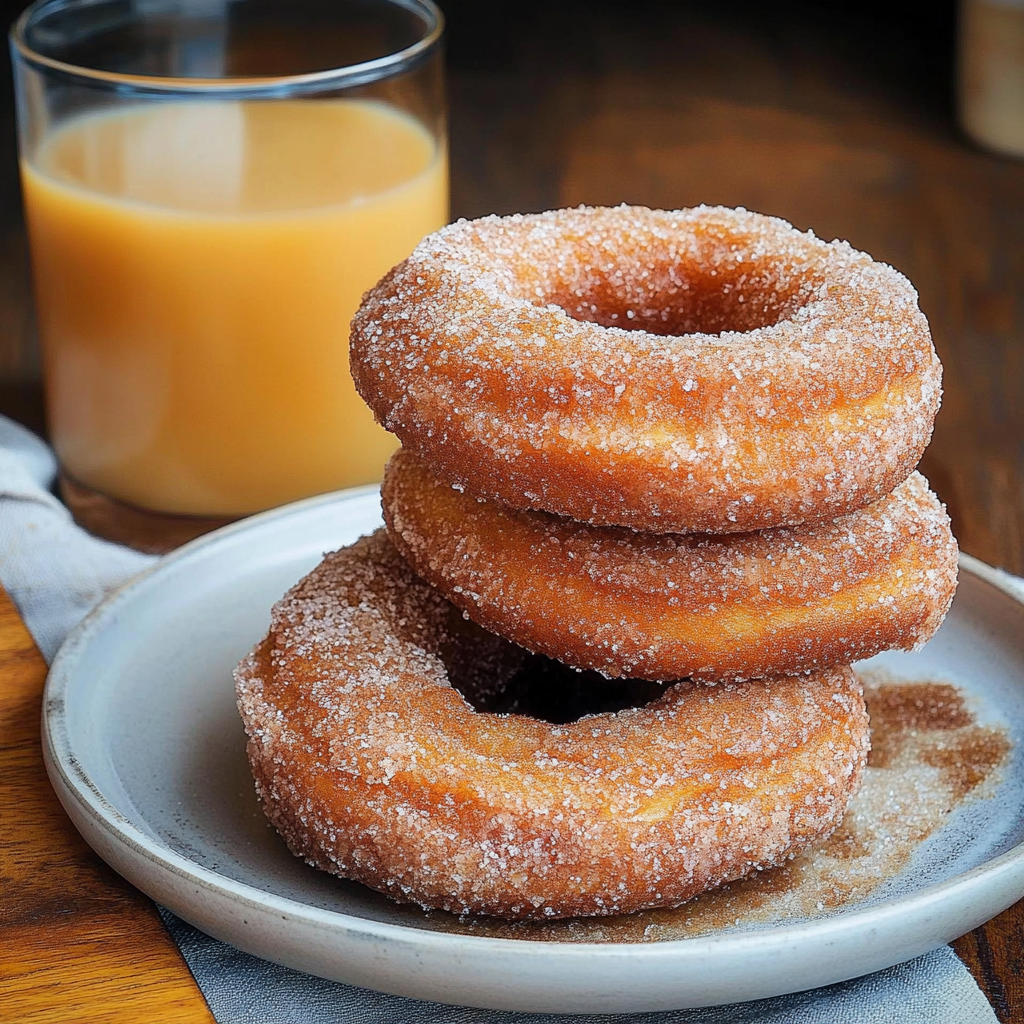 Recipe preparation for Apple Cider Donuts