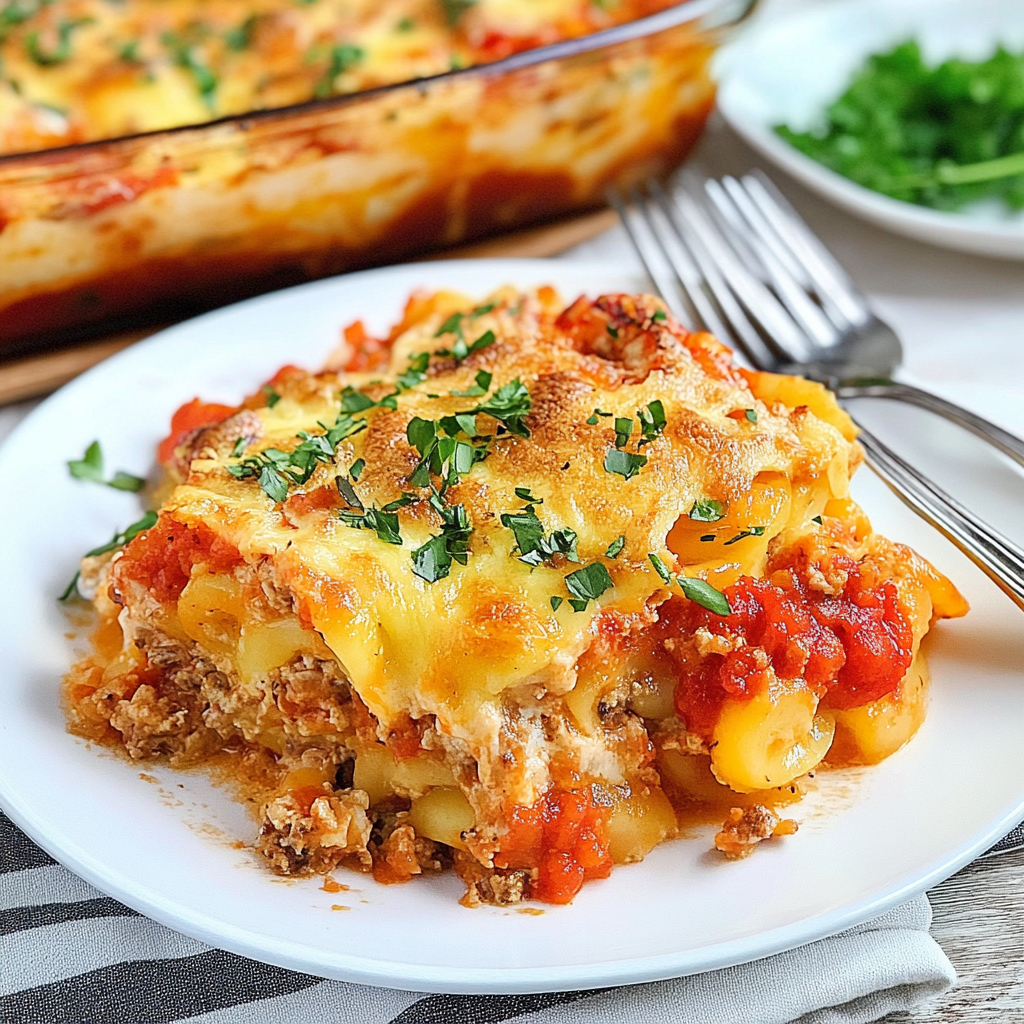 Recipe preparation for Missouri Casserole