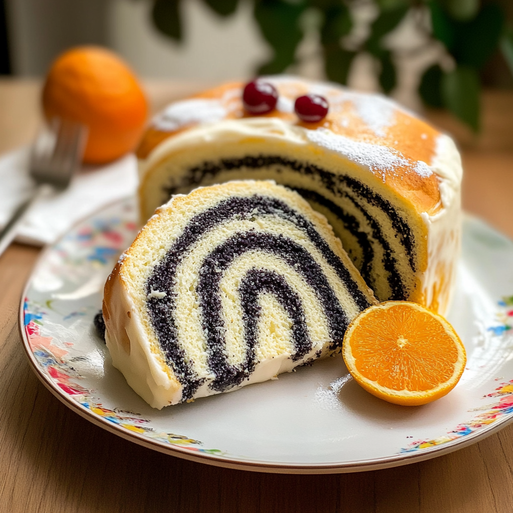 Recipe preparation for Makówki Poppy Seed Dessert