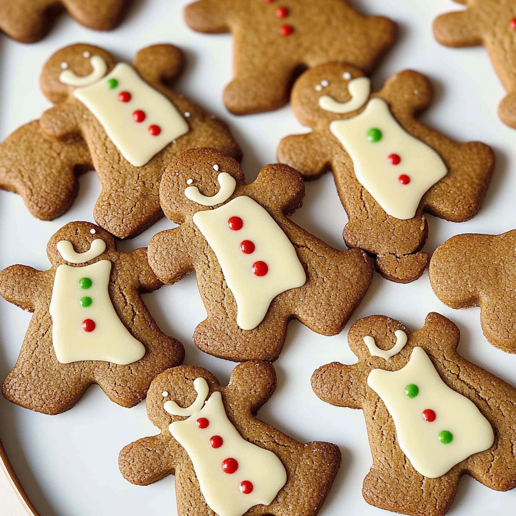 Recipe preparation for Gingerbread Cookies