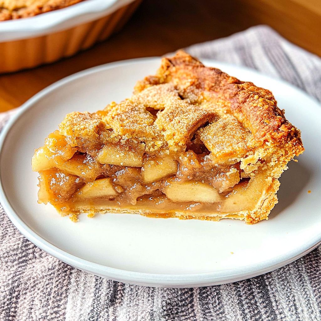 Recipe preparation for Dutch Apple Pie