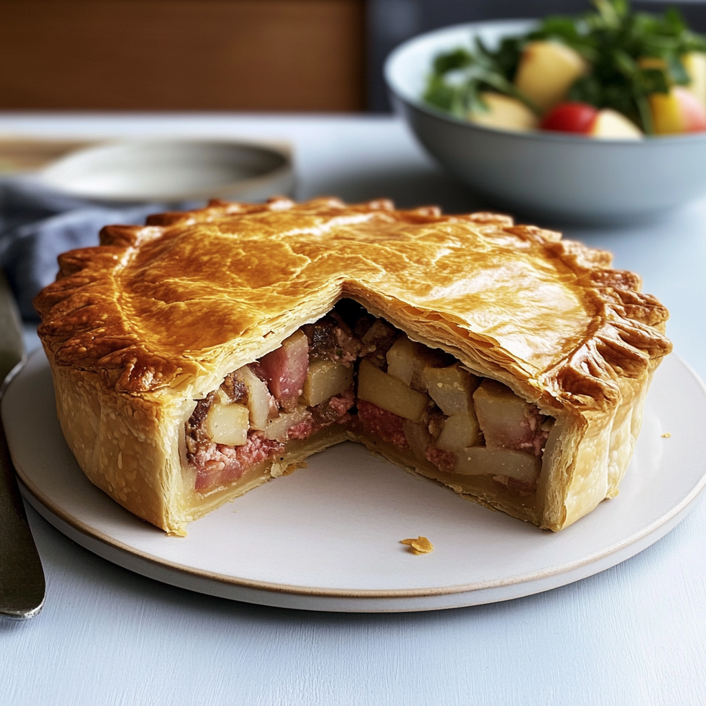 Recipe preparation for Raised Game Pie