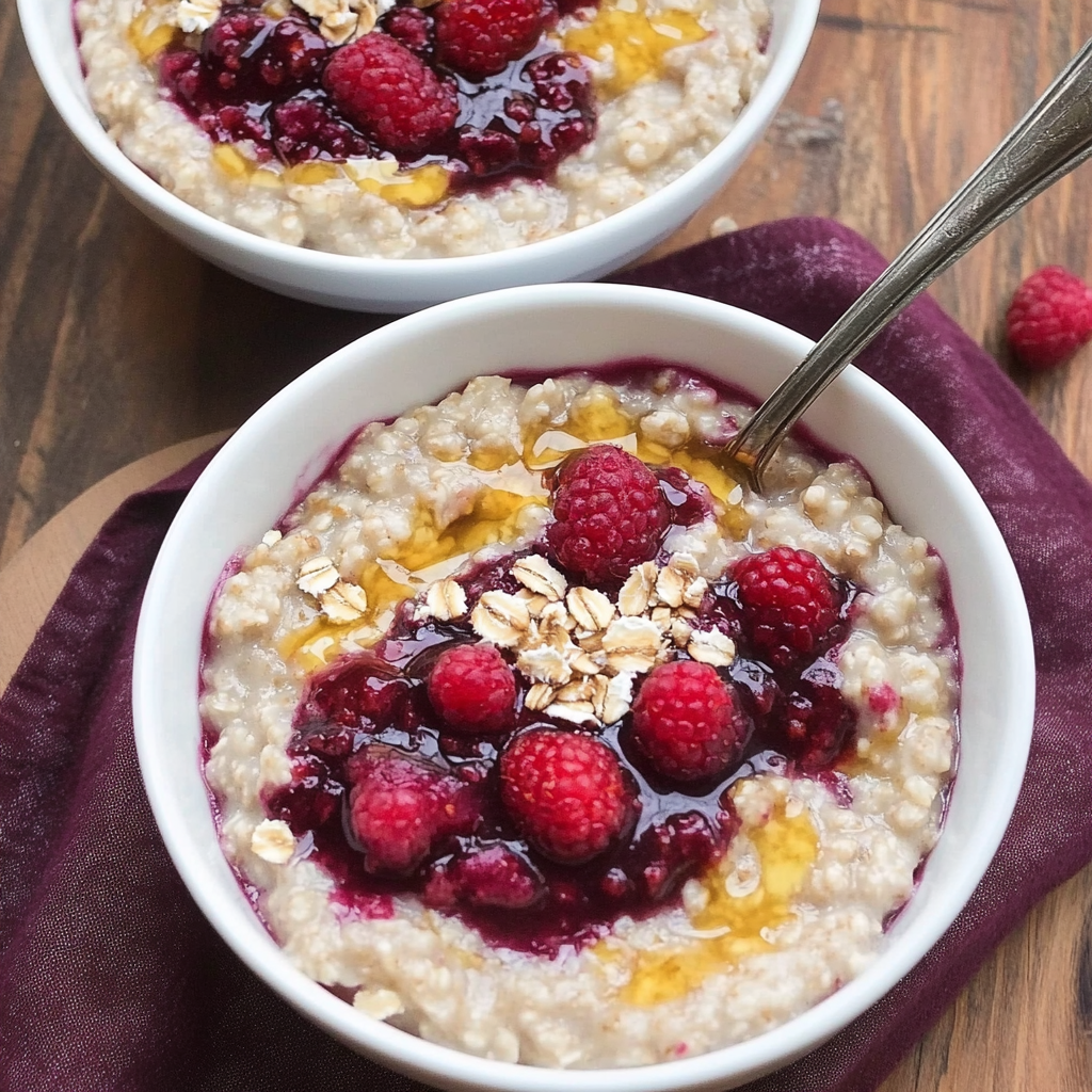 Recipe preparation for Cranberry Orange Steel Cut Oatmeal