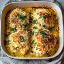 Baked Caesar Chicken