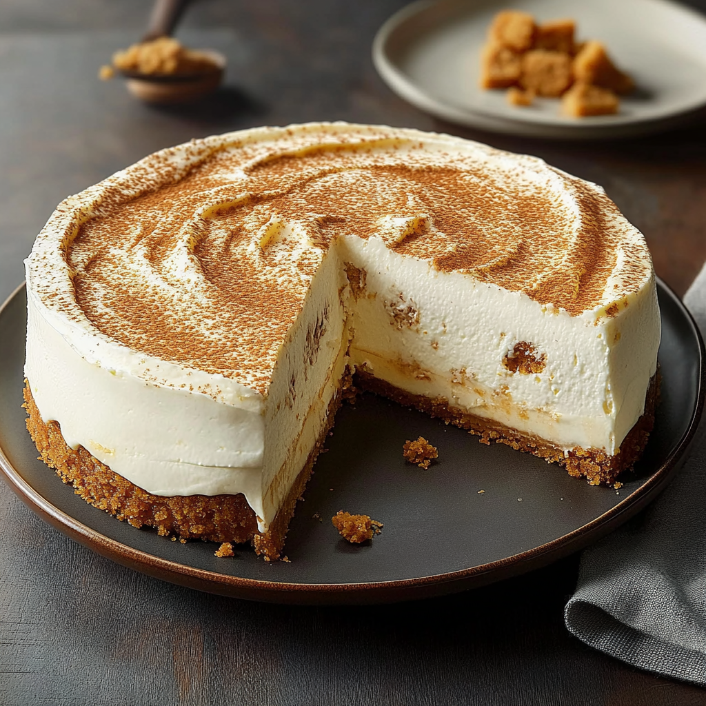 Recipe preparation for Snickerdoodle cheesecake