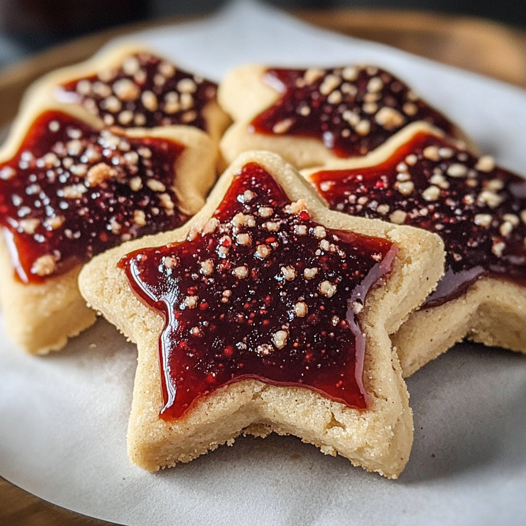 Recipe preparation for Sugar Plum Shortbread Cookies