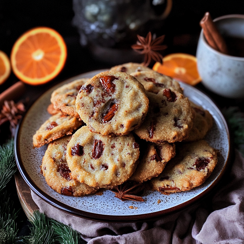 Recipe preparation for Orange Clove Cookies