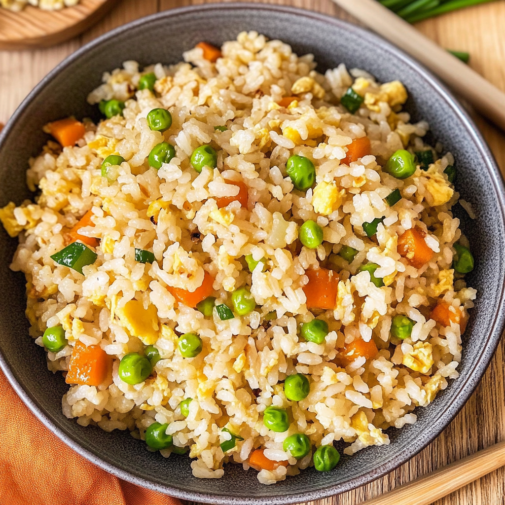 Recipe preparation for panda express copycat fried rice