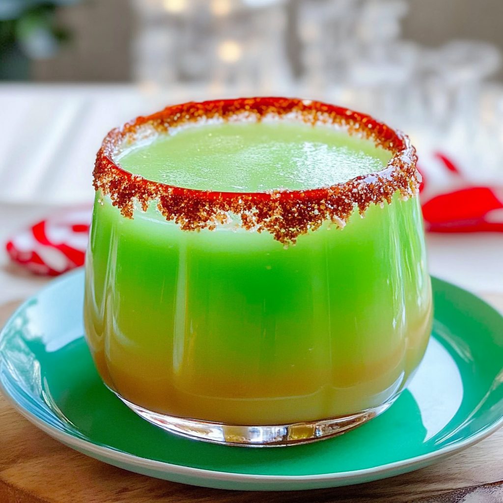 Recipe preparation for Grinch punch