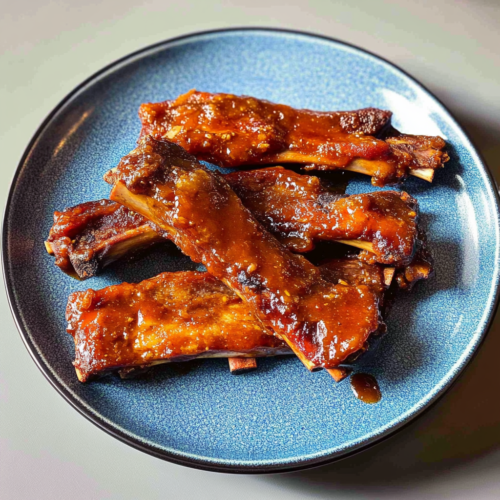 Recipe preparation for Slow Cooker Country Ribs Recipe