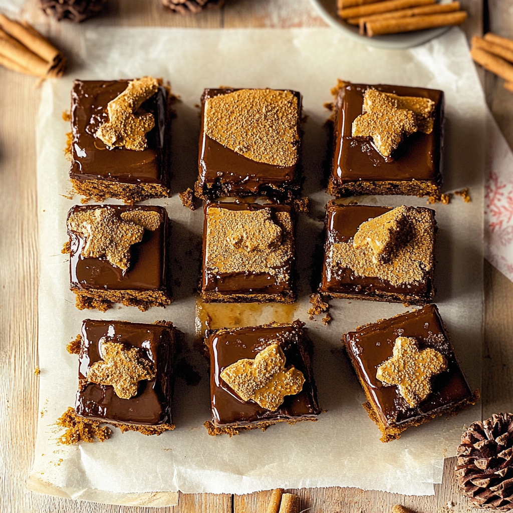 Recipe preparation for Gluten-Free Vegan Gingerbread Millionaires Shortbread