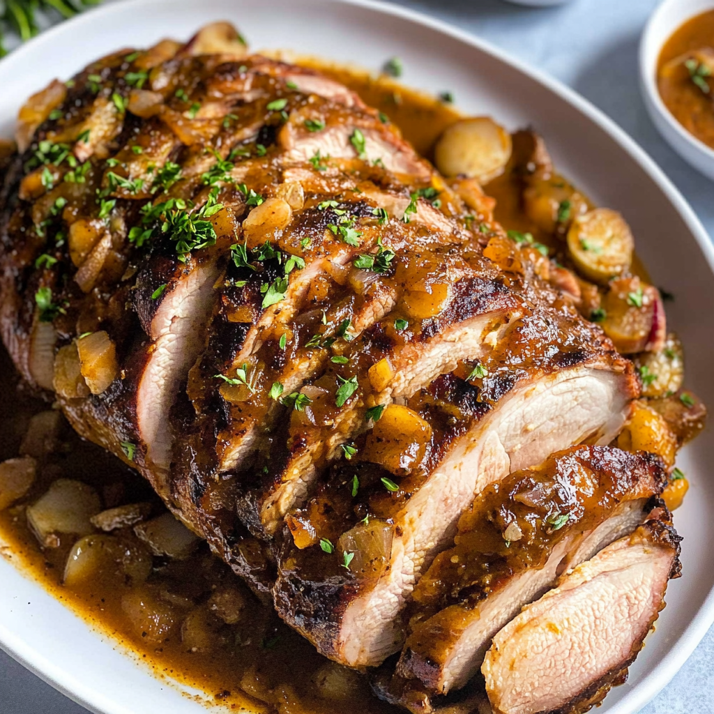 Recipe preparation for Crock Pot Pork Tenderloin