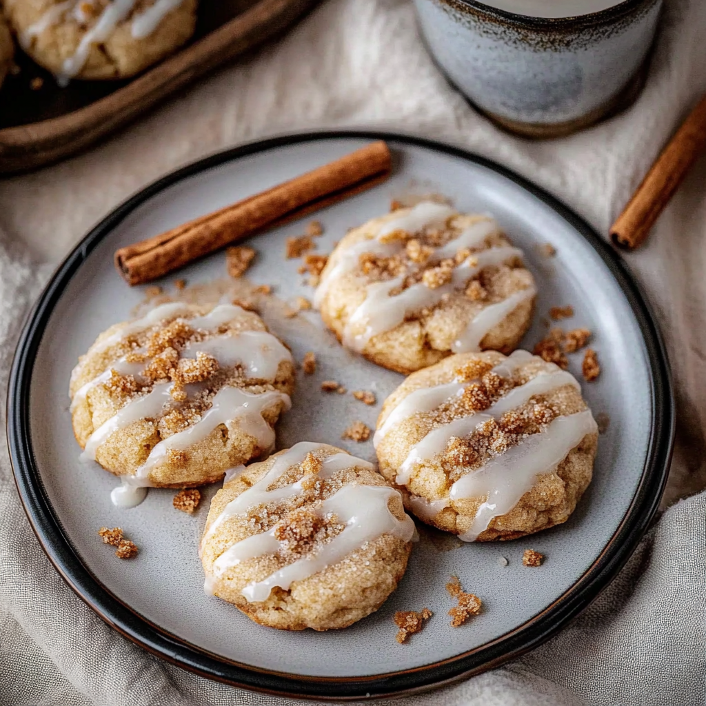 Recipe preparation for coffee cake cookies