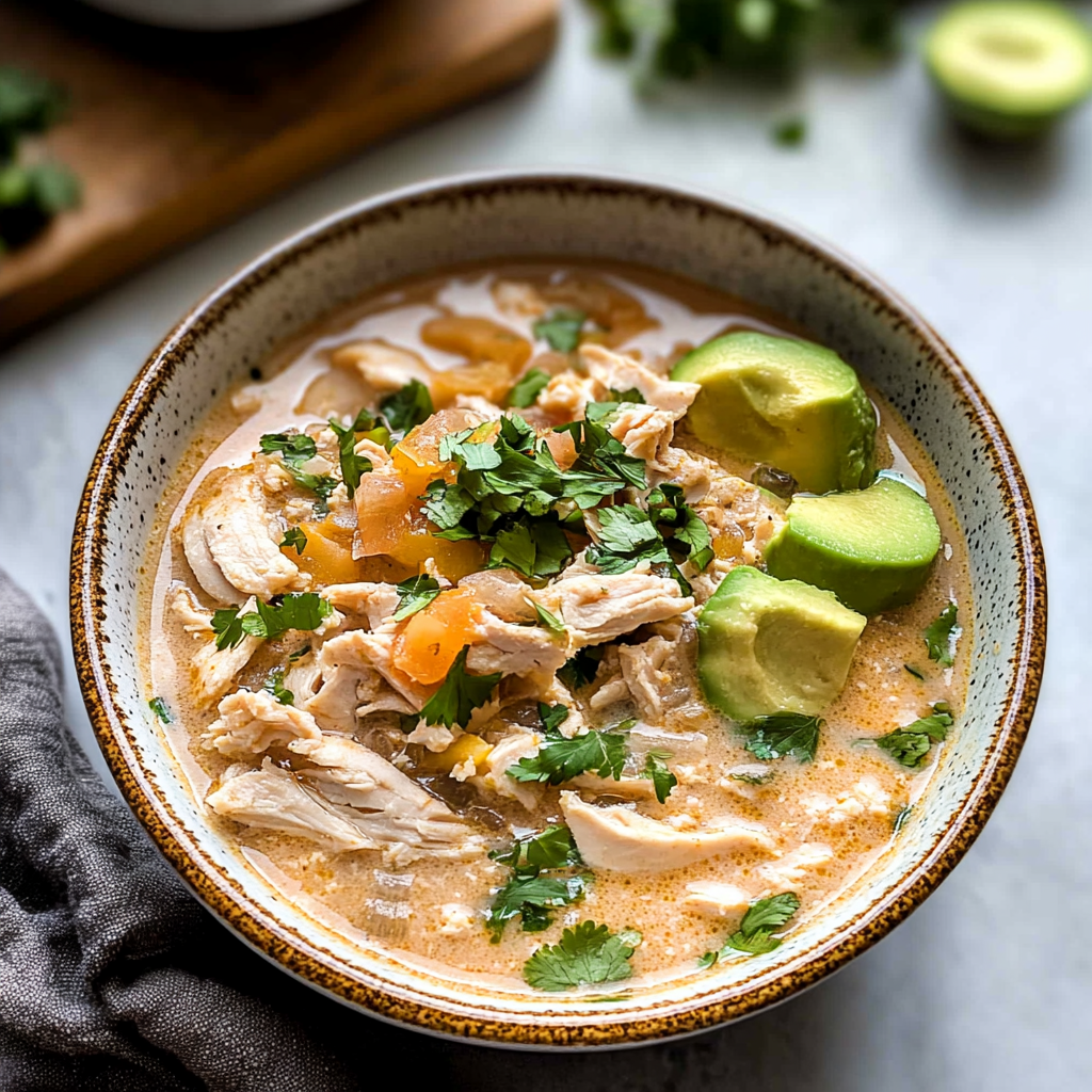 Recipe preparation for Crockpot White Chicken Chili